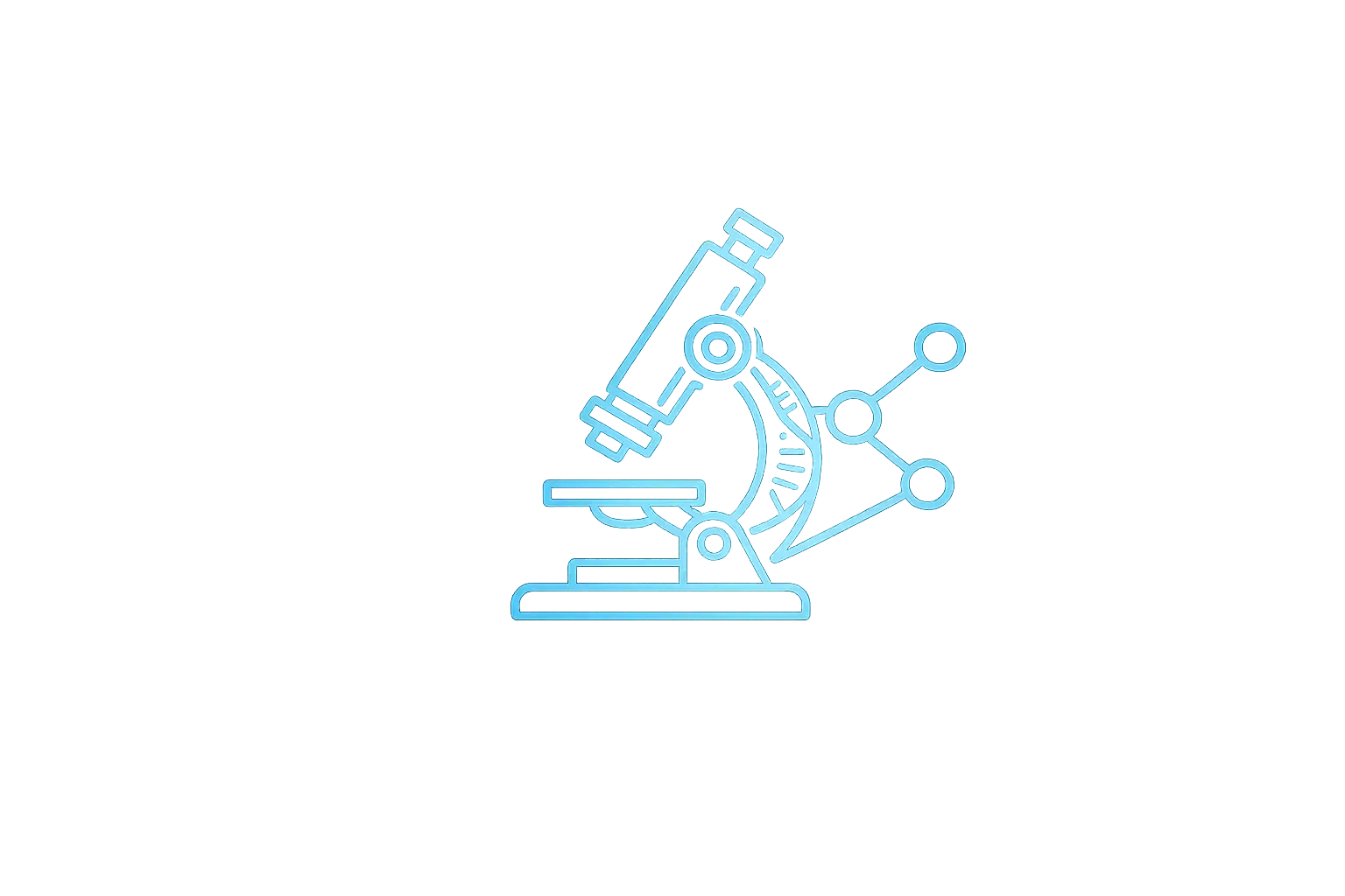 Dark modern abstract background suggesting learning and knowledge flow; subtle AI circuitry and biomedical shapes; high contrast; no text; centered safe space; soft vignette edges.